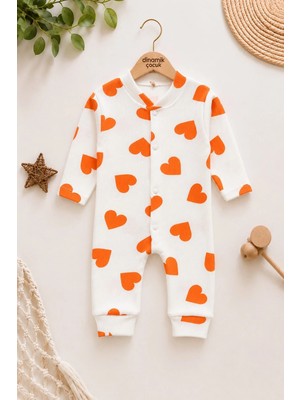 Bebek Kalpli Baskılı Fitilli Kumaş Çıtçıtlı Yenidoğan Bebek Tulumu %100PAMUK Esnek 1-3-6AYLIK