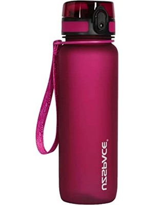 Die Grup 800ML Tritan Su Matarası, 25 cm Boy, Kırmızı Renk, Sızdırmaz