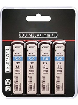 Die Grup Mekanik Kurşun Kalem Ucu - 0,7mm, 2b, 4'lü Paket