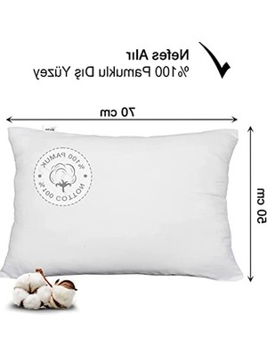 Die Grup Antialerjik Boncuk Silikon Yastık, 2 Adet 900 gr Set