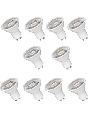 Die Grup Osram LED Ampul Seti, 10'lu, 4.5W Soğuk Beyaz, GU10