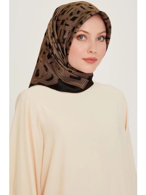 Armine 2025 Kış Sezonu %100 Twill İpek Eşarp 9213D 02