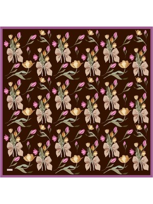 Belli %100 Twill İpek Eşarp 4037D 36