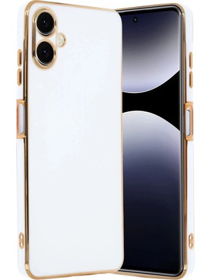 Muratech Newface  Galaxy A07 4g Volet Silikon - Beyaz