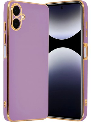 Muratech Newface  Galaxy A07 4g Volet Silikon - Mor