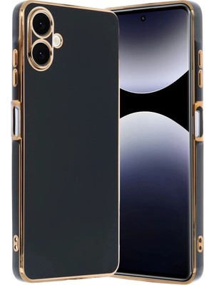 Muratech Newface  Galaxy A07 4g Volet Silikon - Siyah