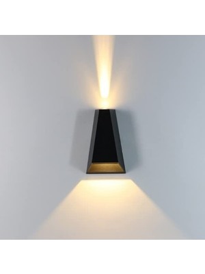 Die Grup Çift Taraflı LED Aplik, 6W, 3200K, Su Geçirmez
