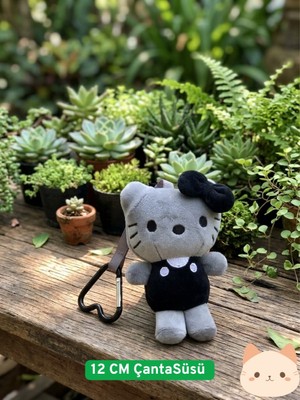 Zera Collection Hello Kitty Peluş Anahtarlık Çanta Charmı - Süsü
