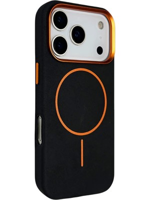 Muratech Joko  Iphone 17 Pro Max Luno Deri Magsafe Kapak - Siyah