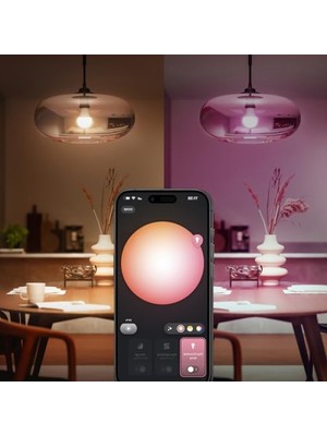 Die Grup Renkli Akıllı E27 Ampul - 8W, 806 Lumen, Bluetooth Kontrol