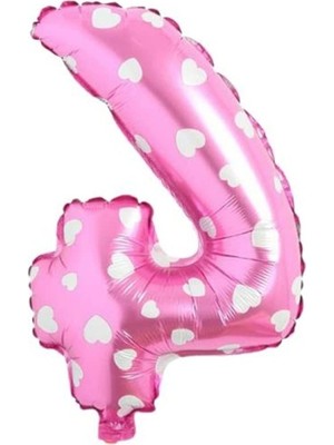 Die Grup 16 Inç Pembe Kalpli Folyo Balon