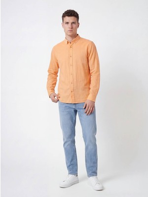 Loft 68 Simon Straight Fit Buz Mavisi Erkek Jean Pantolon LF2042893