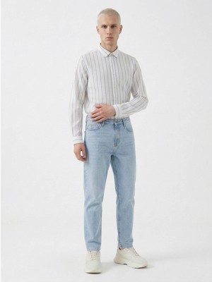 Loft Tony Slim Fit Buz Mavisi Erkek Jean Pantolon LF2038718
