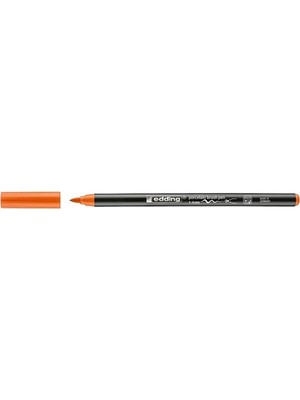  edding 4200 porselen kalemi - hobi sanat kalemi 1-4mm turuncu (10 lu paket)