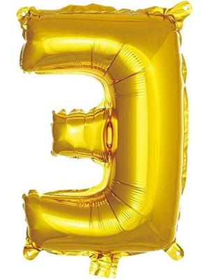 Die Grup Altın Renkli 16 Inç Folyo Balon, 36 cm Boyutuyla Parti Süslemeleri Için Ideal