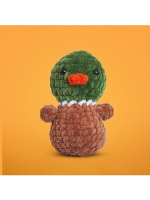 Die Grup Amigurumi Ördek Tığ Işi Kiti