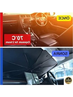 Die Grup Subaru Xv Için Uygun Oto Güneşlik Şemsiyesi