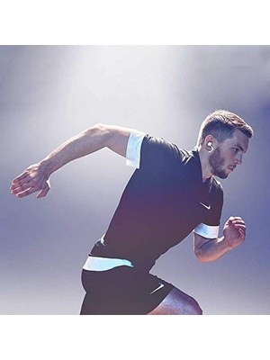Die Grup Şeffaf Tasarımlı Spor Kulaklık Askısı, Ayarlanabilir Kanca ile Düşme Önleyici