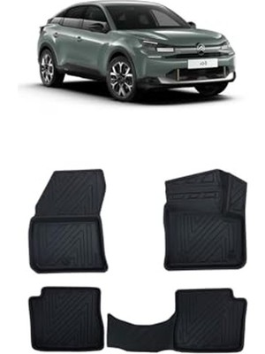 Die Grup 2025 Model Citroen C4 Için Uyumlu 5d Ekstra Havuzlu Paspas