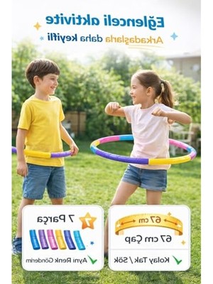 Die Grup Ayarlanabilir Egzersiz Çemberi, 65 cm Boyut