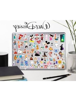 Die Grup Seri 2 Telefon ve Laptop Sticker Seti, Defter ve Matara Etiketi