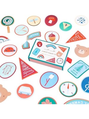 Die Grup Eğlenceli Die-Cut Sticker Seti - 25 Adet