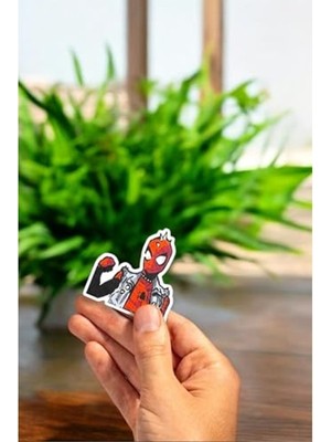 Die Grup Spiderman Temalı Sticker Seti, Bullet Journal ve Defterler Için