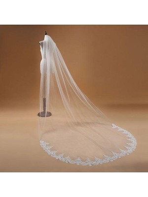 Belirtilmemiş Dantelli Duvak  2,5 Metre  K17830