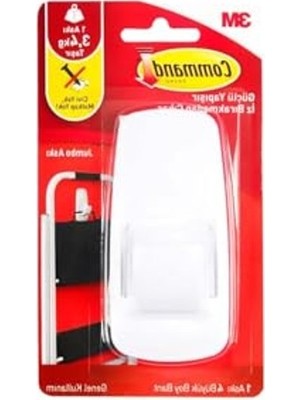 Die Grup 17004 Command Büyük Boy Jumbo Askı Beyaz