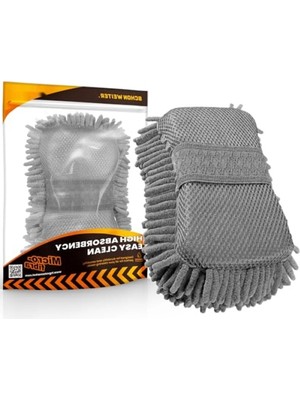 Die Grup Mikrofiber Yıkama Süngeri - Makarna Tasarımlı, Yüksek Emicilik