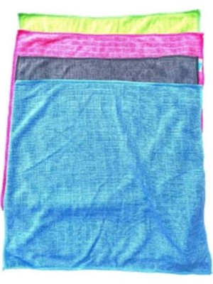 Alkasaz Kareli Temizlik Bezi Asorti 320 gr 40X40 cm ROYALEKS-STK294-961