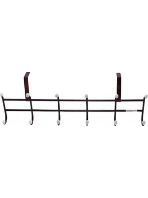 Alkasaz Lüx Amerikan Panel Kapı Askısı 6 Lı 12X50 cm
