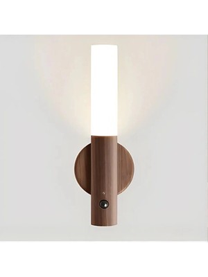 Eco Lounge HS-5890 Sensörlü Şarjlı LED Duvar Aplik Gün Işığı 3200K Kablosuz Lamba