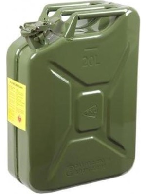 Knc 20 Lt Yeşil Metal Yakıt Bidonu KC020-8G
