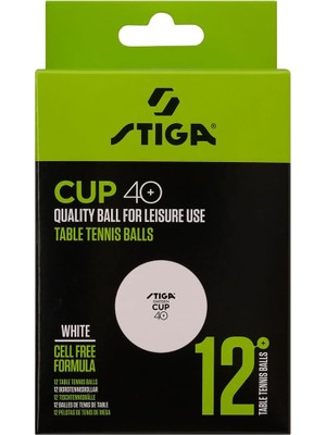Stıga Üniseks Yetişkin Cup 40+ Masa Tenisi Topları