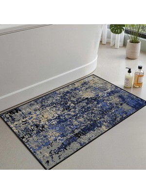 Monnhein Banyo Paspası, Yumuşak Banyo Halısı, Kaymaz Dot Tabanlı, Su Emici, Makinede Yıkanabilir - 80 x 150 cm