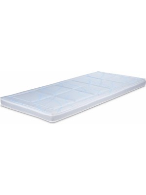 Topper 2.7 - Serinletici Soğuk & Tencel™ Kılıflı Nano Paket Yaylı Visco Yatak Pedi - Yıkanabilir (90X190)