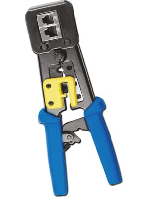 Shopwave Enkado EKD-PN20, RJ45/RJ11 Ikili Pense,  Yeni Nesil Kablo Ucu Konnektör Sıkma Pensesi