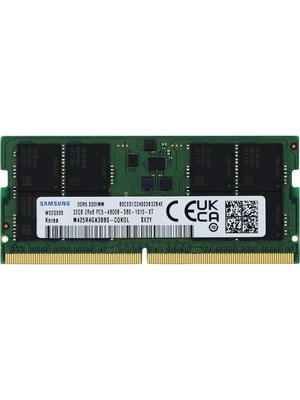 Shopwave Samsung SAMSO4800/32, 32GB, Ddr5, 4800MHZ,  CL46, 1.1V Notebook Ram (M425R4GA3BB0-CQKOD)