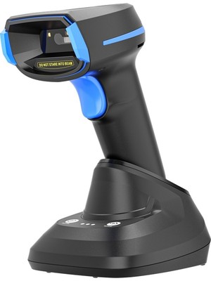 Shopwave Tıwox Vs-55 2d Karekod Dpm Kablosuz USB Barkod Okuyucu Batarya+ Cradle