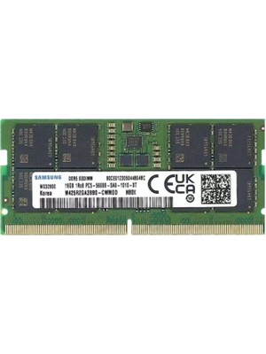 Shopwave Samsung SAMSO5600/16, 16GB, Ddr5, 5600MHZ,  CL46, 1.1V Notebook Ram (M425R2GA3BB0-CWMOM)