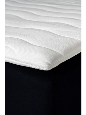 Topper Hybrid Dual Firmness Yatak Pedi- Çift Kişilik Sert & Soft Bir Arada - Yıkanabilir Kılıfl