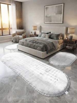 Altun Carpet Babıl 3 Lü Set  Yatak Odası  Post Pelüş Kaymaz Taban Halı  13ML Hav Yüksekliği  Var 2.2 ml  Kalınlık Varlü