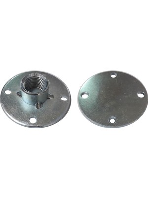 Shopwave 1/2 Galvanizli Boru Flanşı Duvara Montaj Için