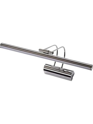 6W Krom Flüt Aplik 6500K (Beyaz Işık)