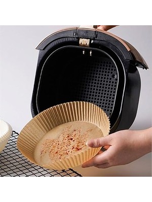 Adet Air Fryer Pişirme Kağıdı Tek Kullanımlık Hava Fritöz Yağ Geçirmez Yapışmaz Tabak Mod