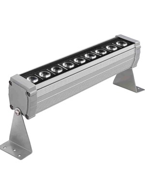 Amber Rengi Wallwasher LED Aydınlatma 10-20-30-35-50-67-100CM Duvar ve Ağaç Boyama (30CM (9W))