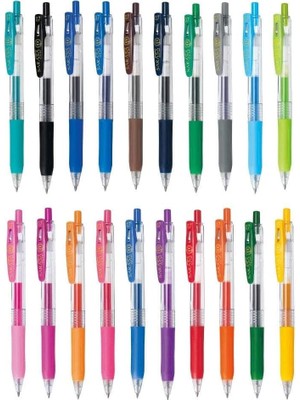 Zebra Sarasa Pvc Clip Jel Kalem 0.7 Mm, 20LI