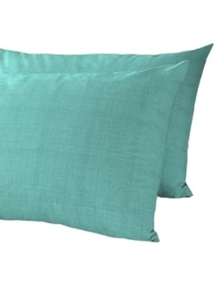 Die Grup Petrol Renkli 50X70 cm Yastık Kılıfı 2'li Set