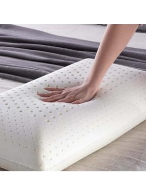 Deluxe Hafızalı Yastık 60X40X13 cm Visco Memory Foam Ortopedik Boyun Desteği Yıkanabilir Kılı